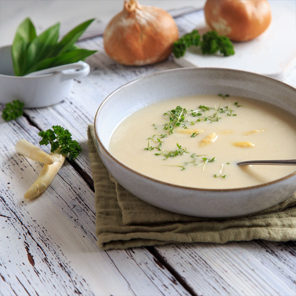 Spargelcremesuppe mit weißem Spargel – 2 x 200 g 2