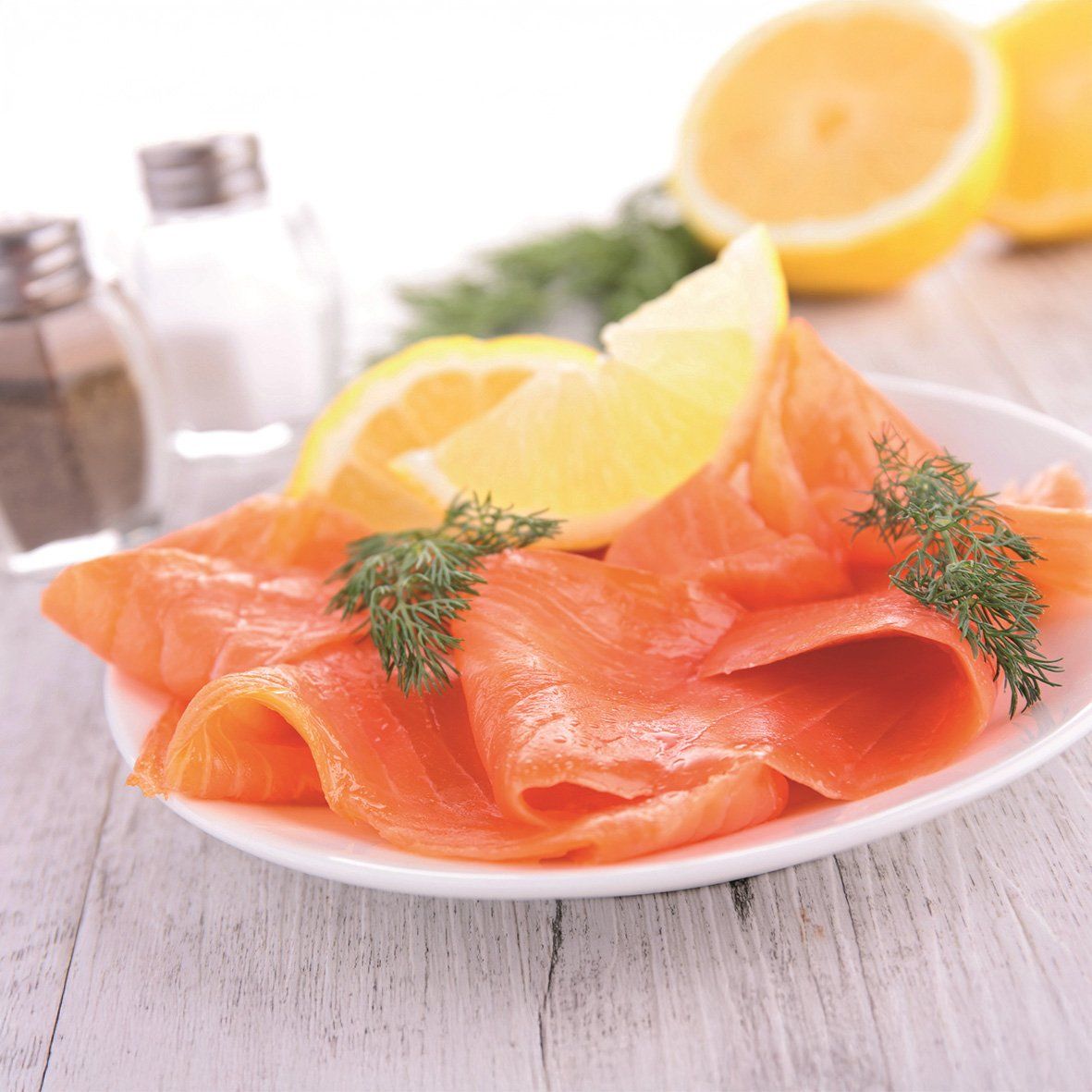 Faröer Räucherlachs Natur – 500 g Scheiben für nordischen Premiumgenuss