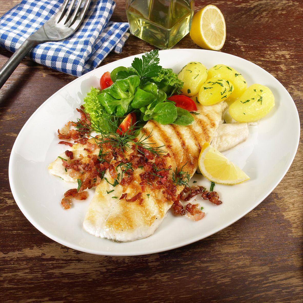 Schollenfilet, pazifisch. Scholle, Wildfang, 1000g 3