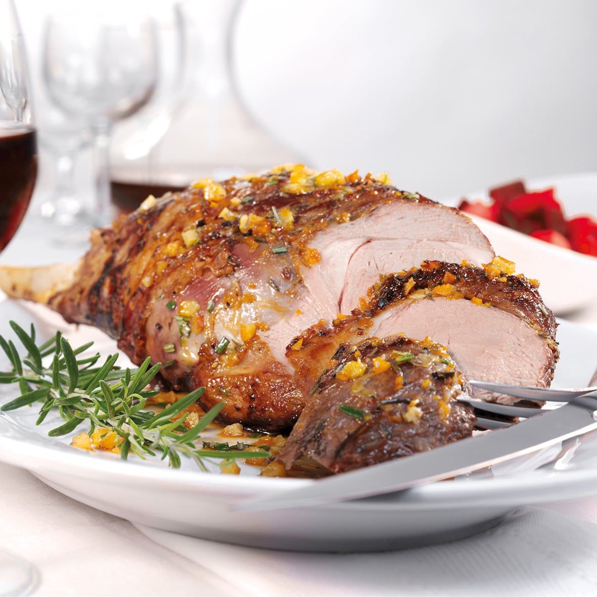 Holsteiner Lamm-Keule | ohne Knochen 1400-2199 g  2