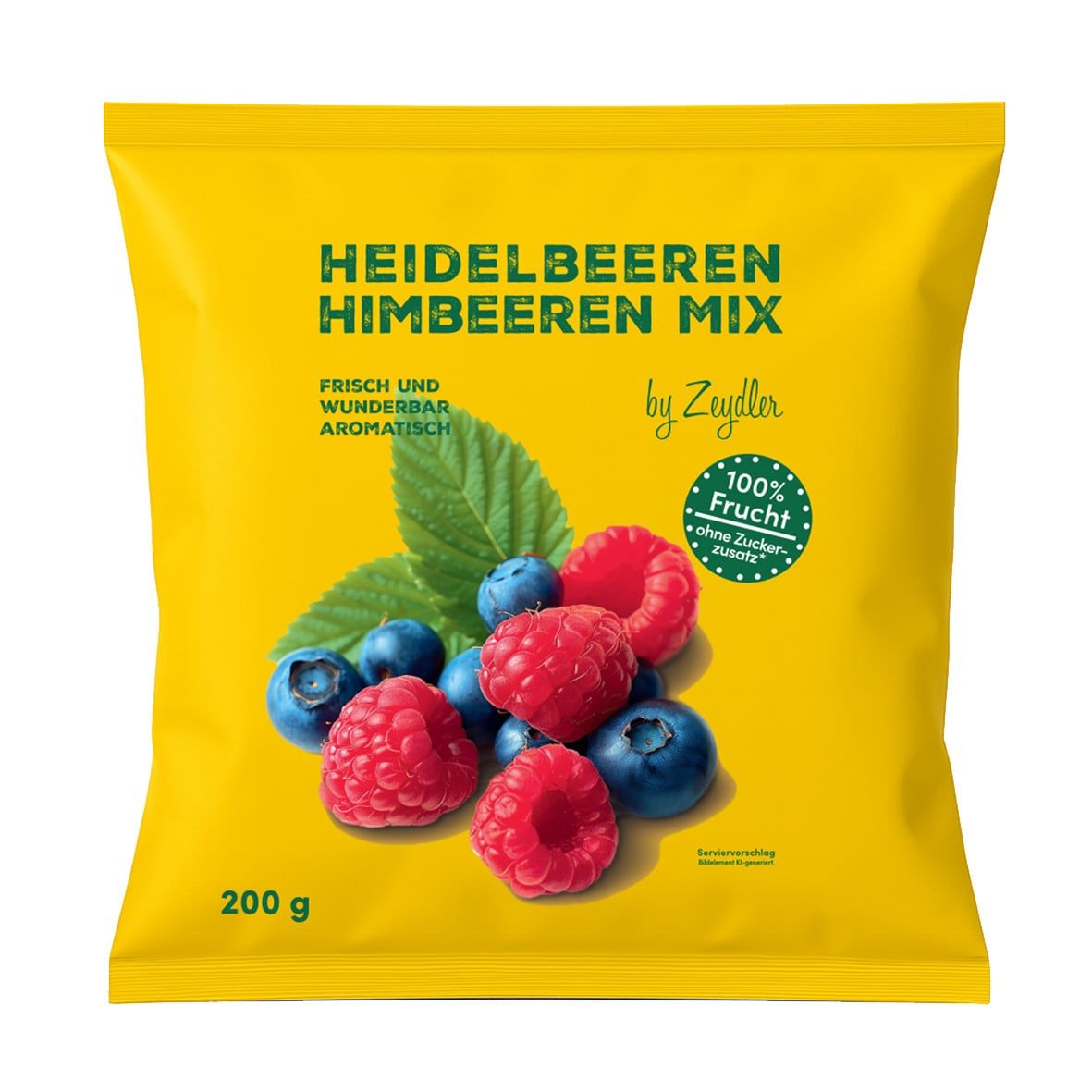 Zeydler TK Heidelbeeren Himbeeren Mix 200 g 2