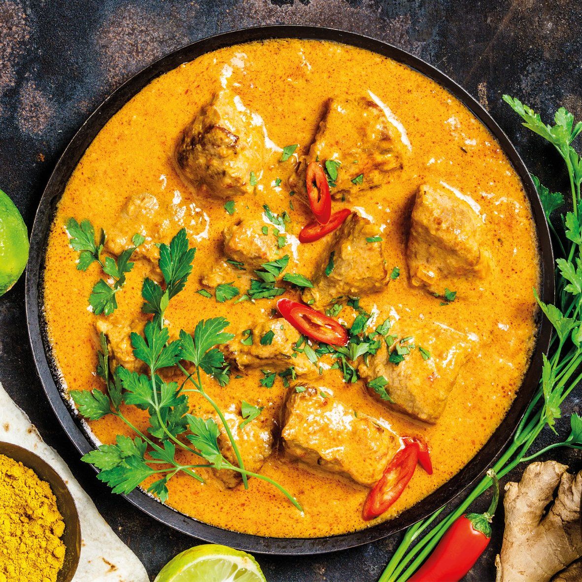 Hähnchen Ingwer-Curry | 2 Portionen, á 250 g 1 Hähnchen Ingwer-Curry | 2 Portionen, á 250 g