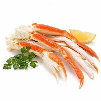 Schneekrabben Beine und Scheren, gekocht & halbiert, Grading 8/10   2