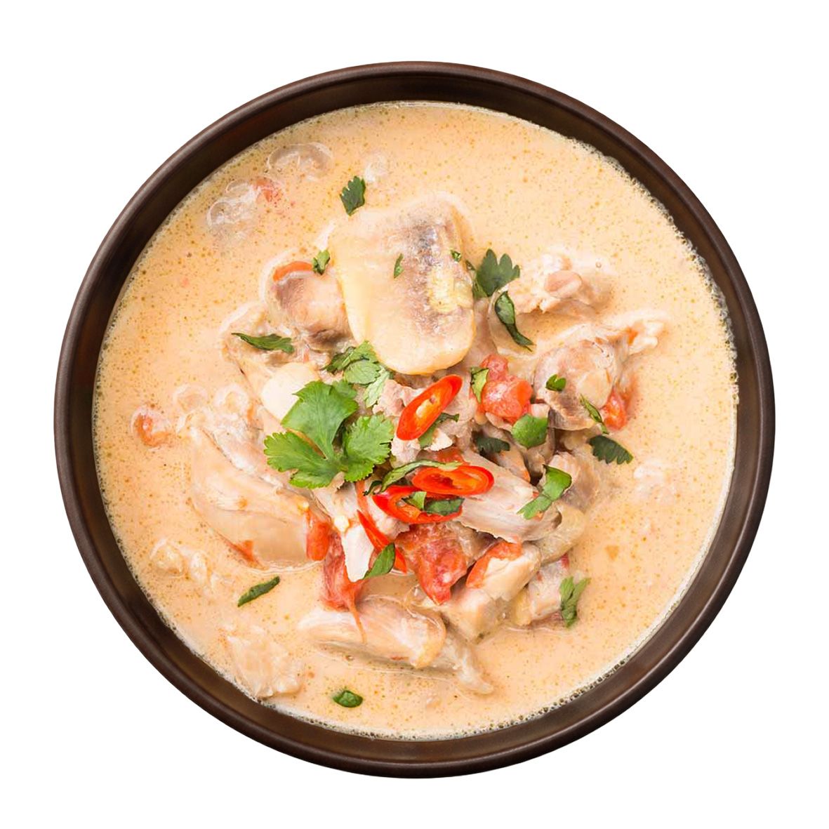 Cocos-Chili-Suppe – Exotisch-cremige Suppe mit Huhn & Kokos (2 x 200g)