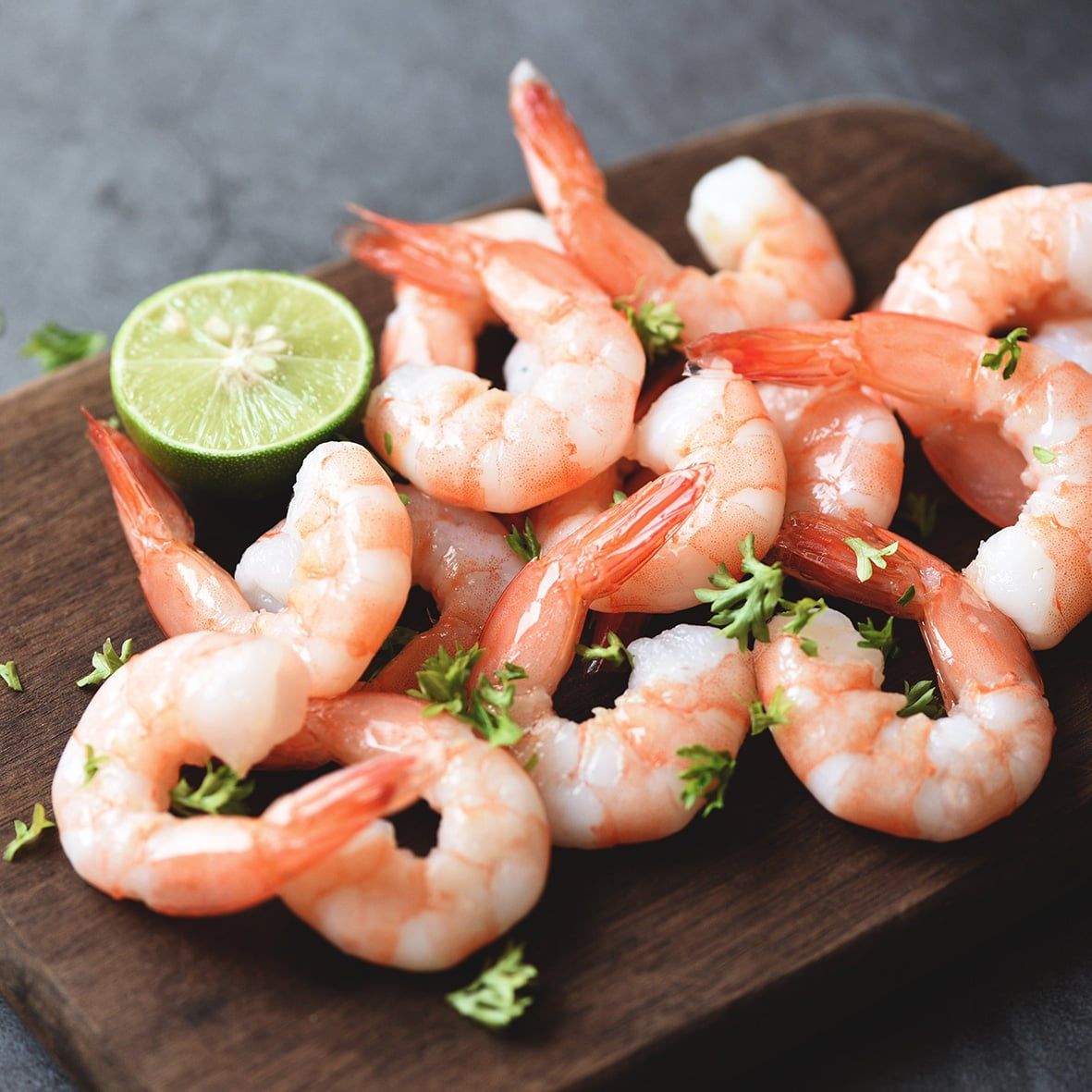 Party Garnelen, geschält/gekocht/mit Schwanzsegment 2