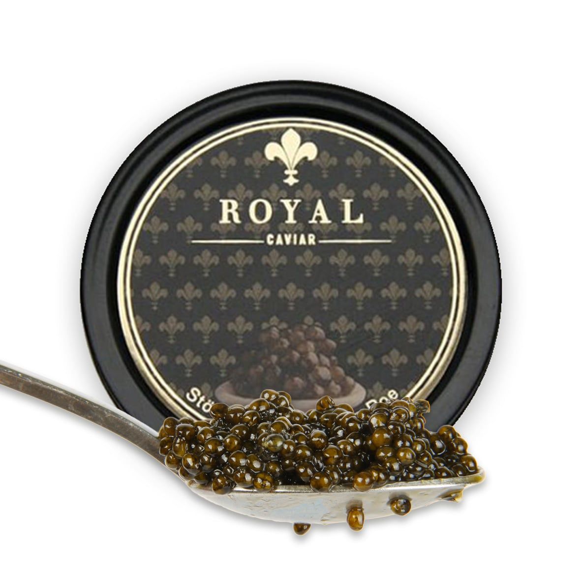 Osietra Caviar (Korngröße: 2,7 – 2,8 mm)