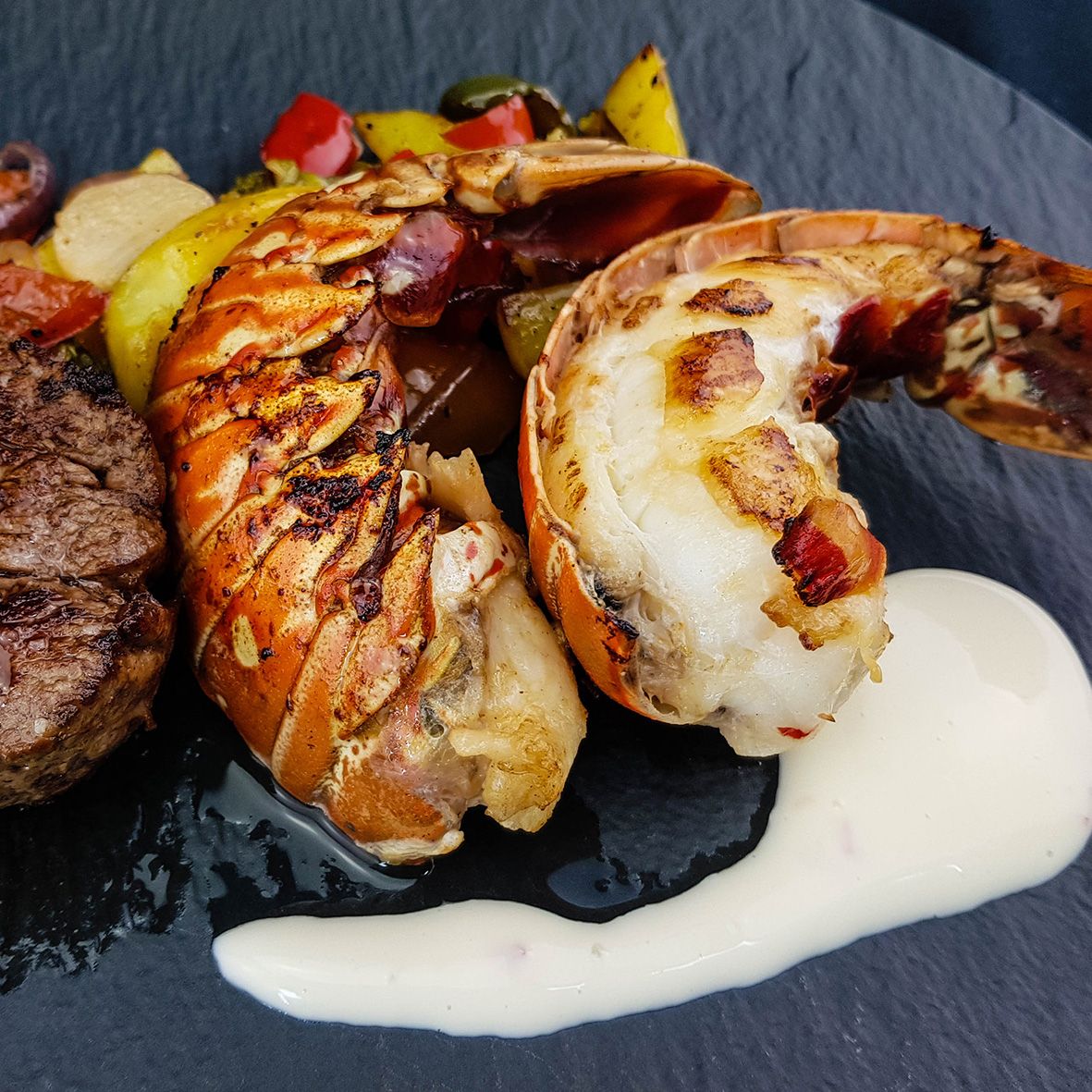 Langusten Schwanz - Rock Lobster Tail, roh, Wildfang aus der Karibik 3