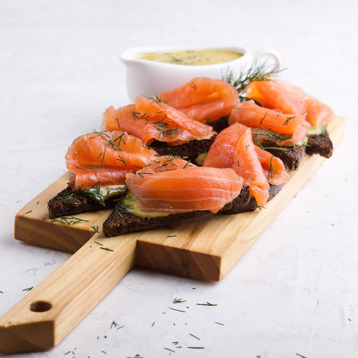 Lobsterking Premium Räucherlachs in Scheiben (900 g) 1