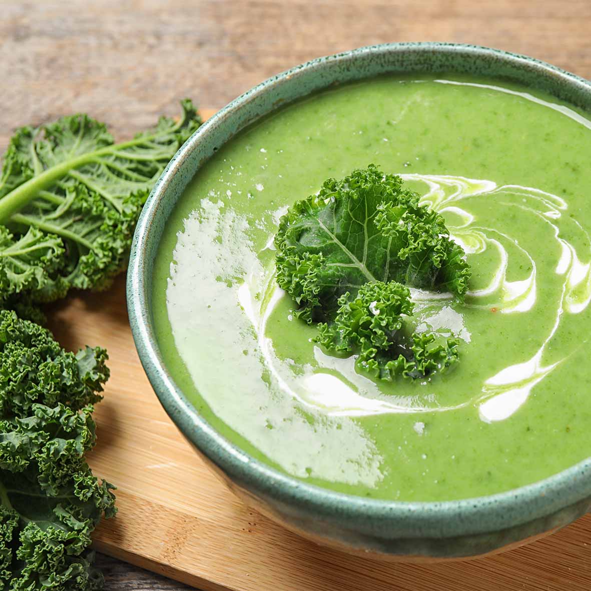 Grünkohlcremesuppe