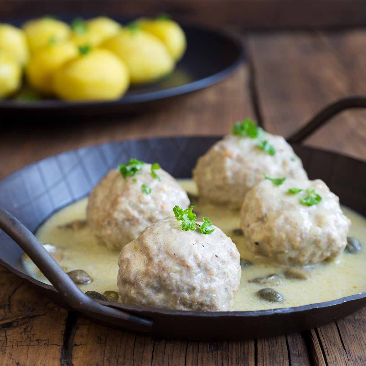 Königsberger Klopse in Kapernsauce (2 x 300g)
