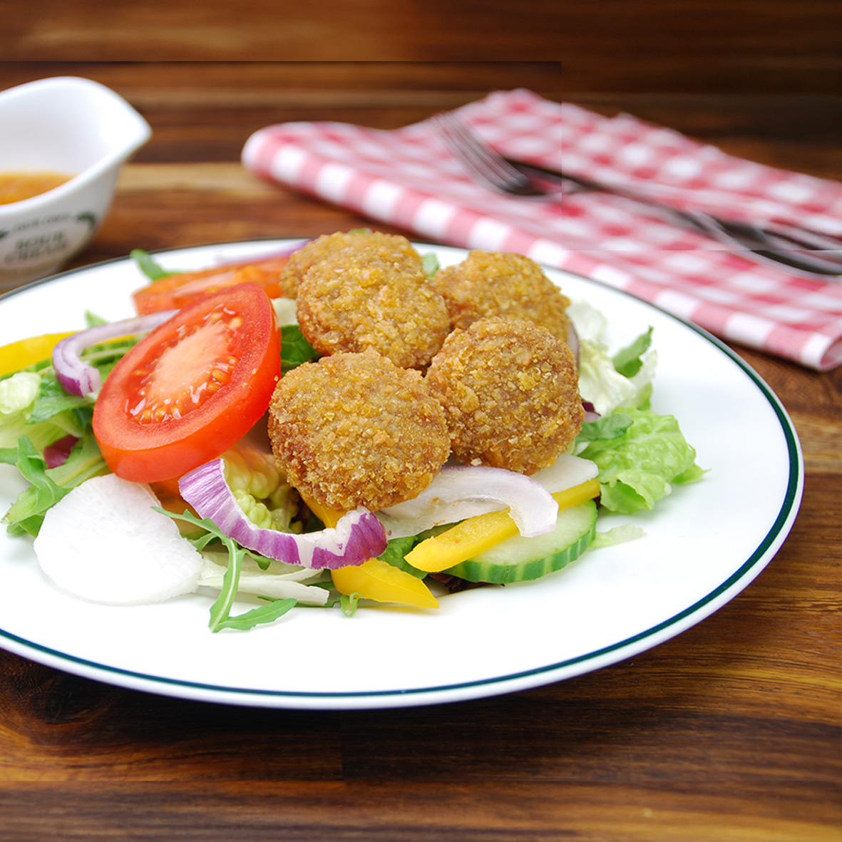 Beef Nuggets – Knusprige Rindfleisch-Nuggets in Cornflakes-Panade (1 x 1000g)