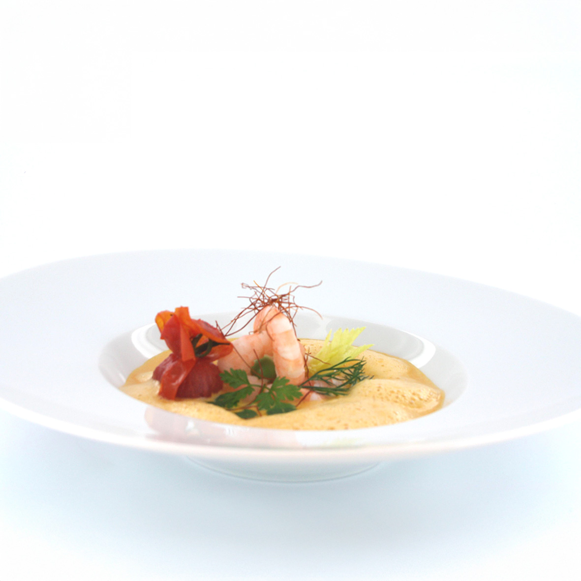 Krabbensuppe mit Nordseekrabben – Feine Cremesuppe mit Weinbrandnote