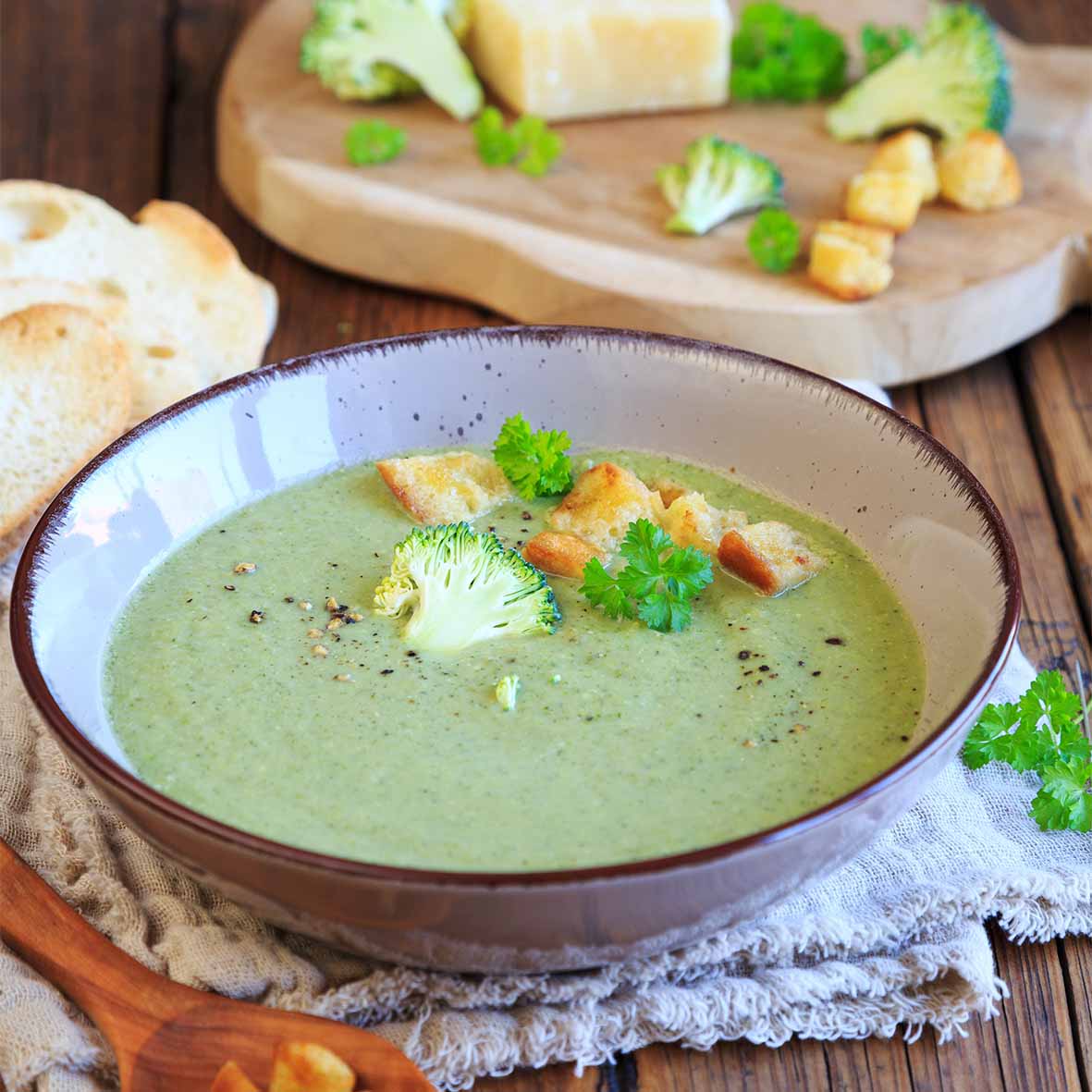 Broccolicrémesuppe – Cremiger Suppengenuss mit feinem Gemüse (2 x 200g)