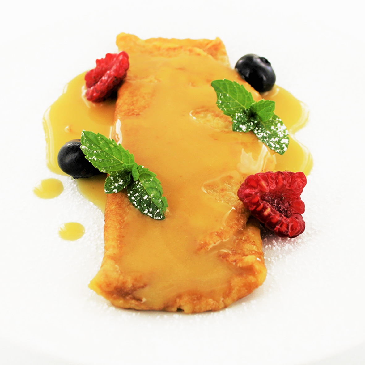 Crêpe in Orangen-Caramelsauce – französischer Dessertklassiker (2 x 120g)