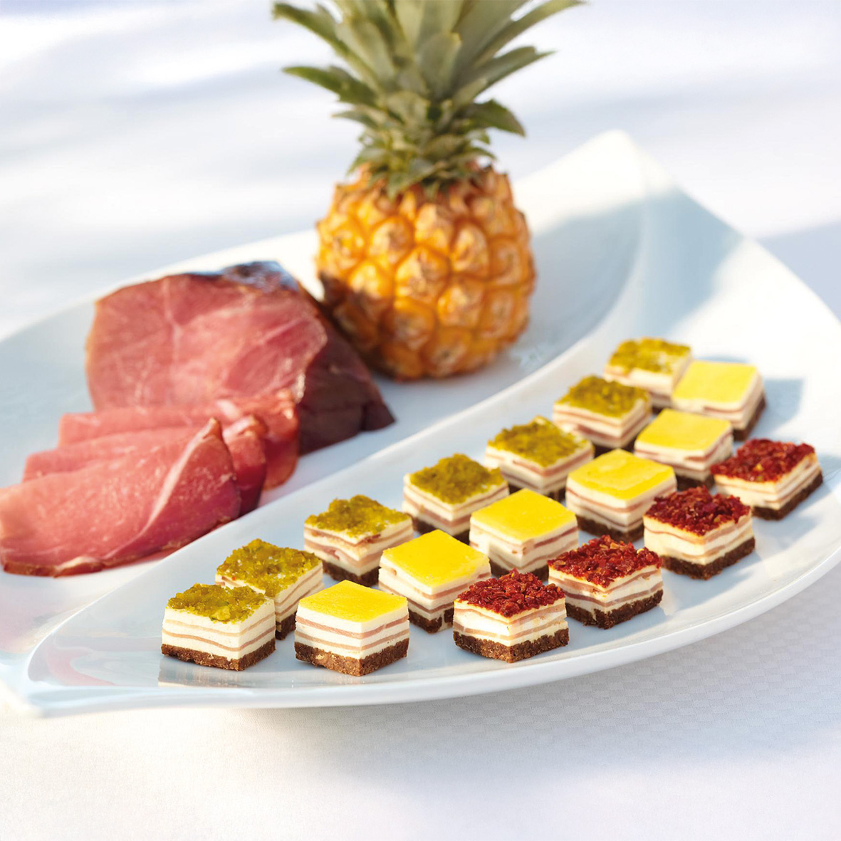 Schinken-Konfekt mit Frischkäse & Pumpernickel – 240 g Delikatesse mit Charakter 1