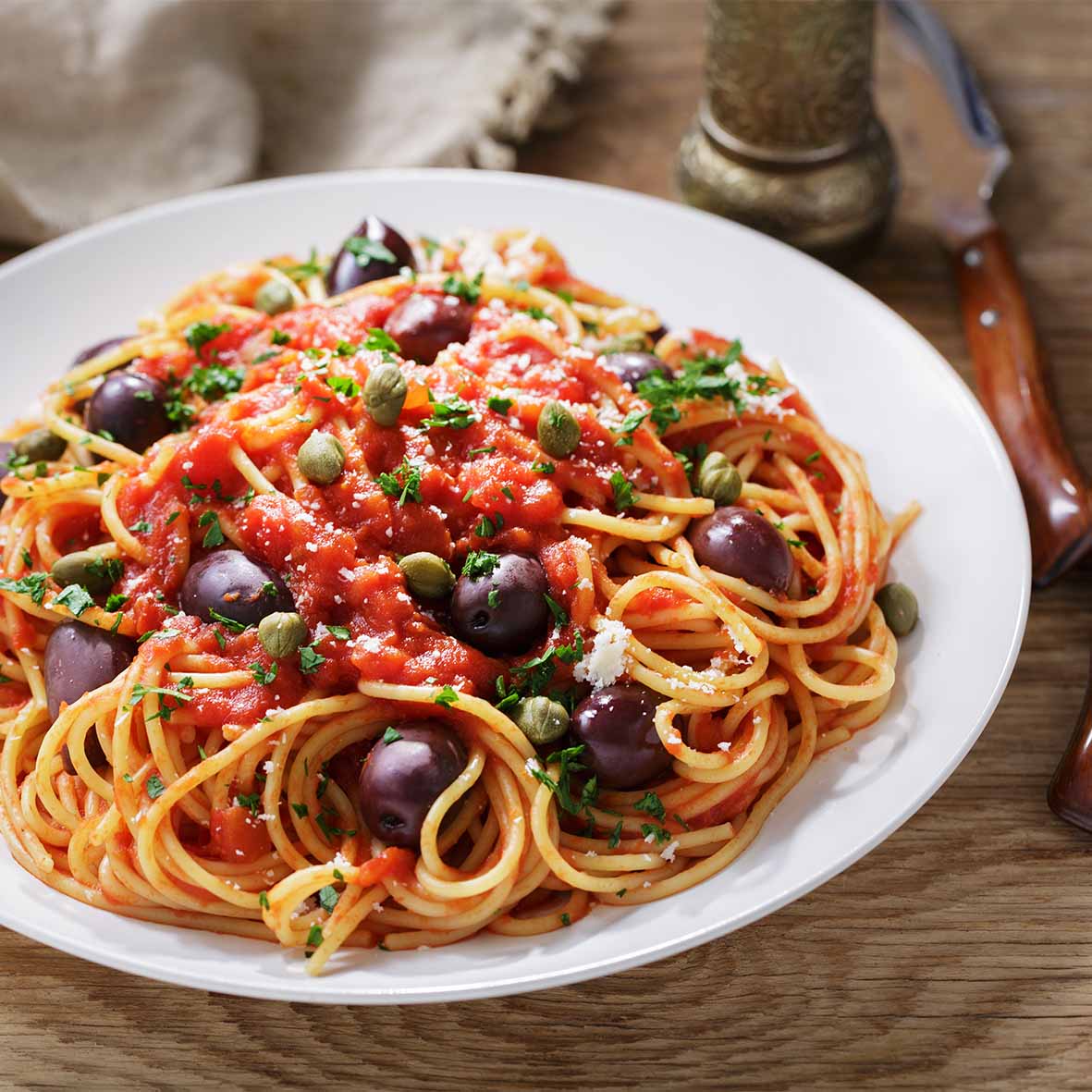 Tomatensauce Toscana – Aromatische Sauce mit Oliven, Kräutern & Knoblauch (4 x 200g)