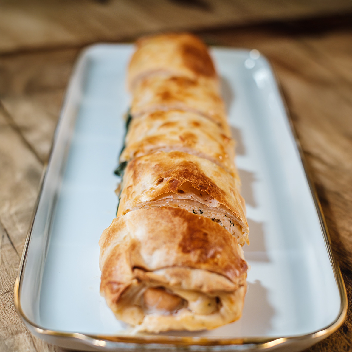 Lachsstrudel mit Mangold | 450 g 2