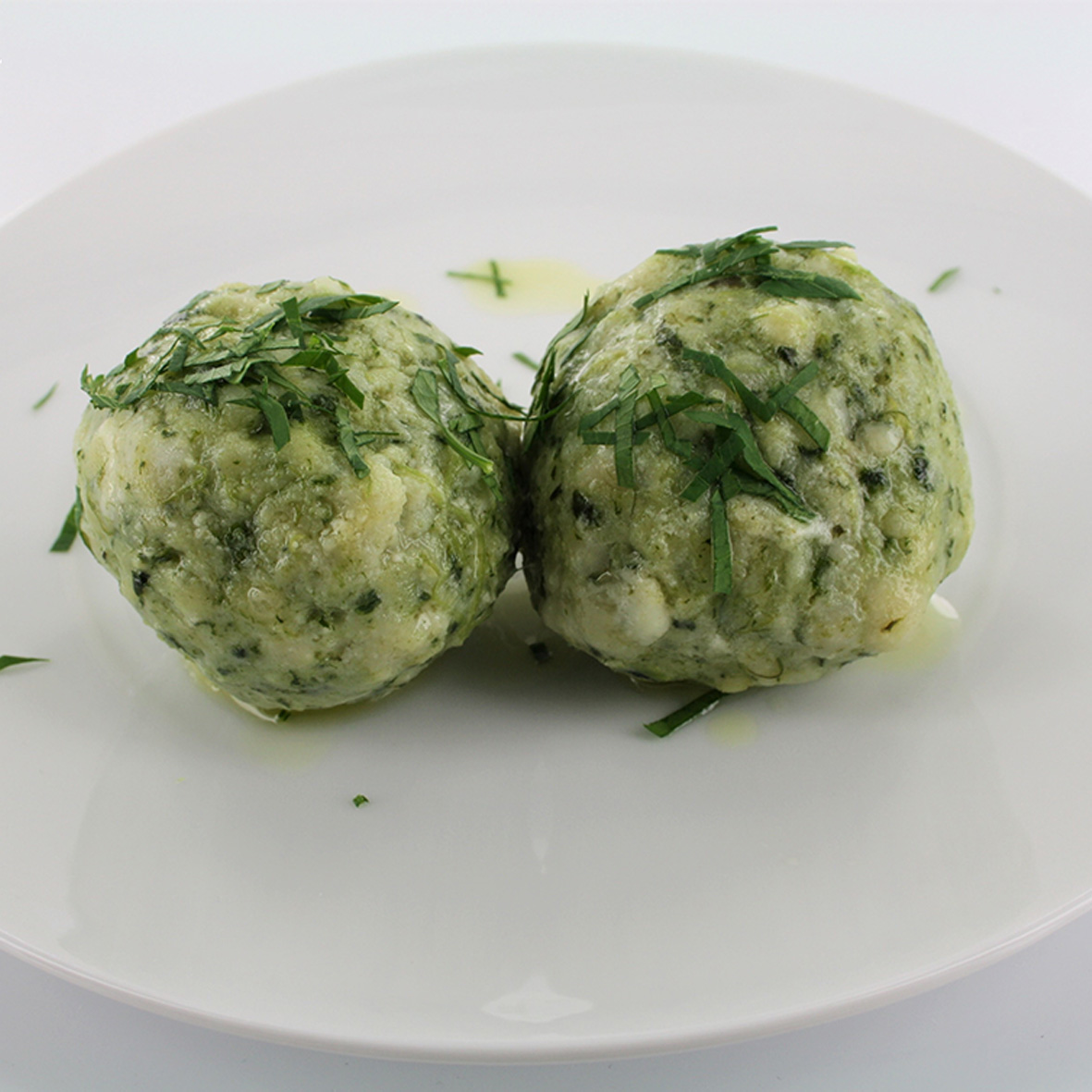 Spinatknödel mit Butter (2 x 180 g)