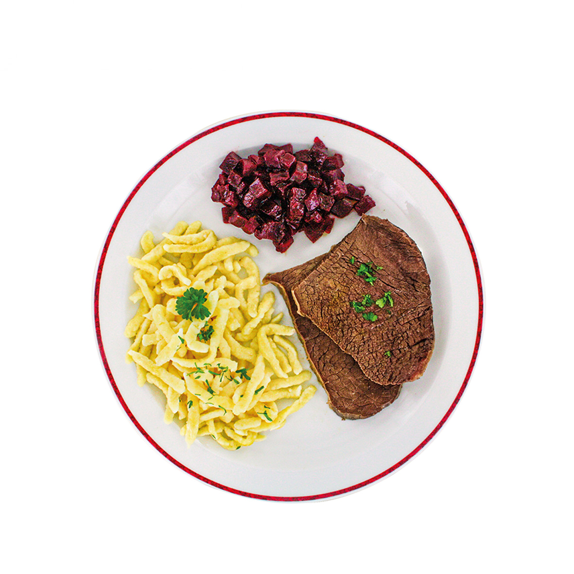 Klassischer Tafelspitz – zart & aromatisch in Bouillon (2 x 250g)