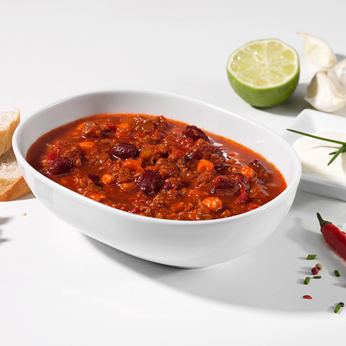 Chili con Carne – Würziges Rindfleischgericht mit Bohnen & Mais (2 x 400g)