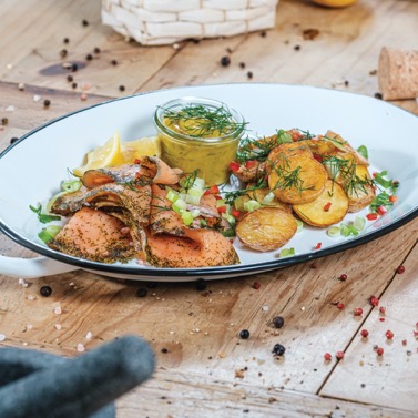 Lachs >Lobsterking Premium Gravedlachs | in Scheiben, 1000 g 3