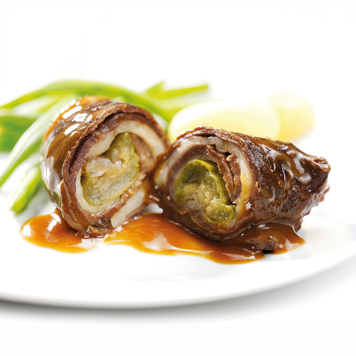 Rinderroulade – Klassisch gefüllt & geschmort (2 x 250g) 1