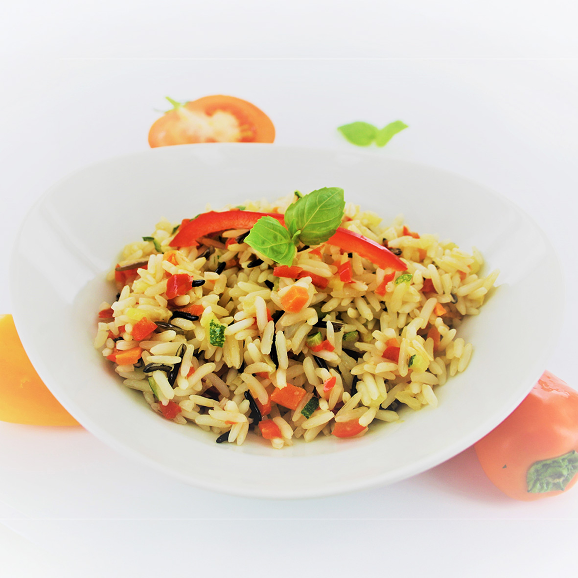 Bunter Gemüsereis – mit Wildreis verfeinert (2 x 140g)