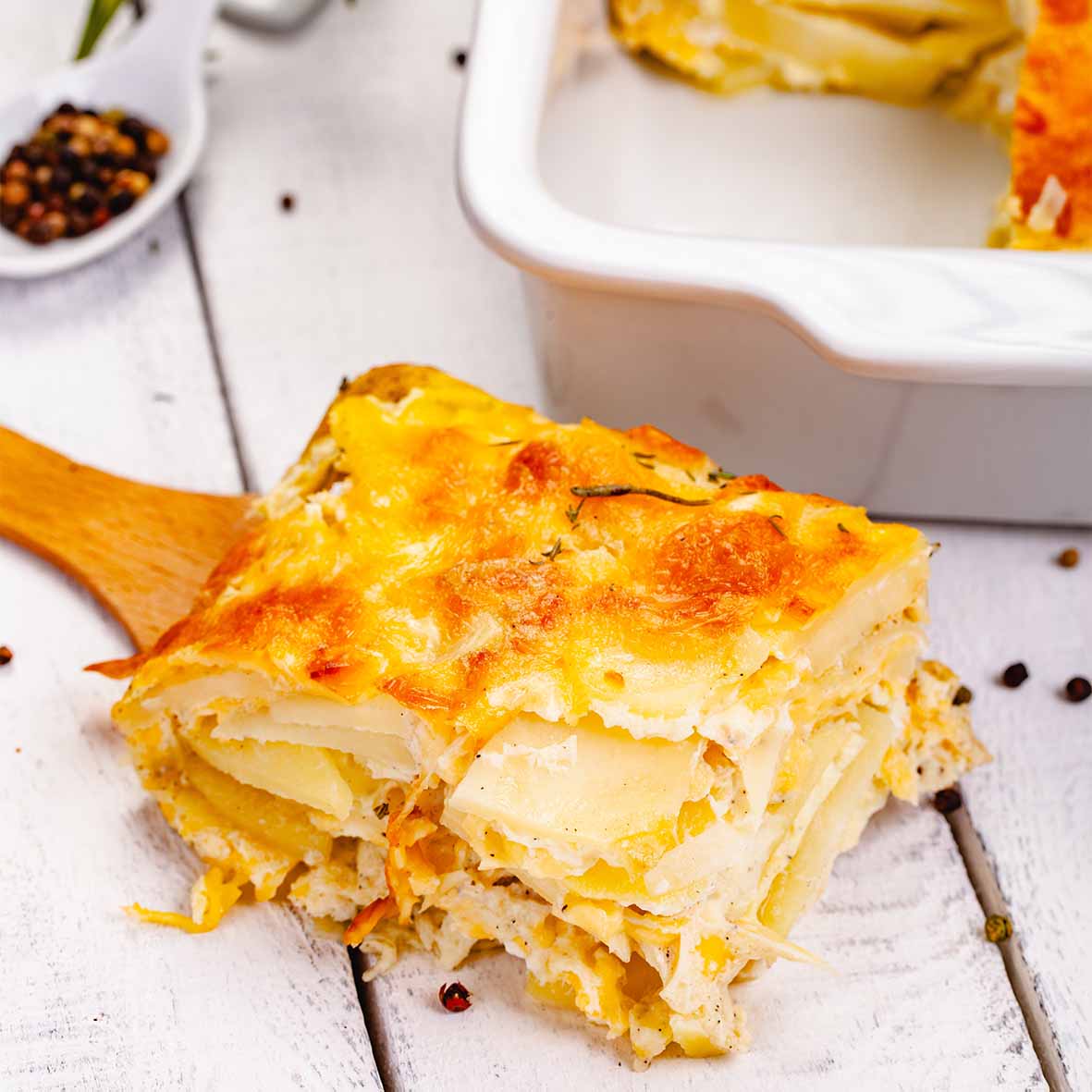 Cremige Gratin-Kartoffeln mit Gouda  (2 x 150g)