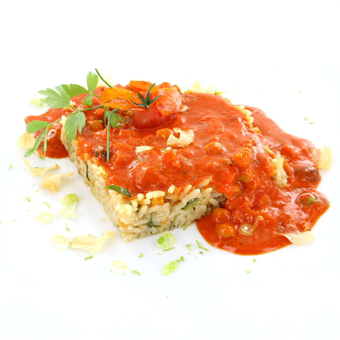 Kürbiscurry „Thai“ mit Kichererbsen & Kokosmilch