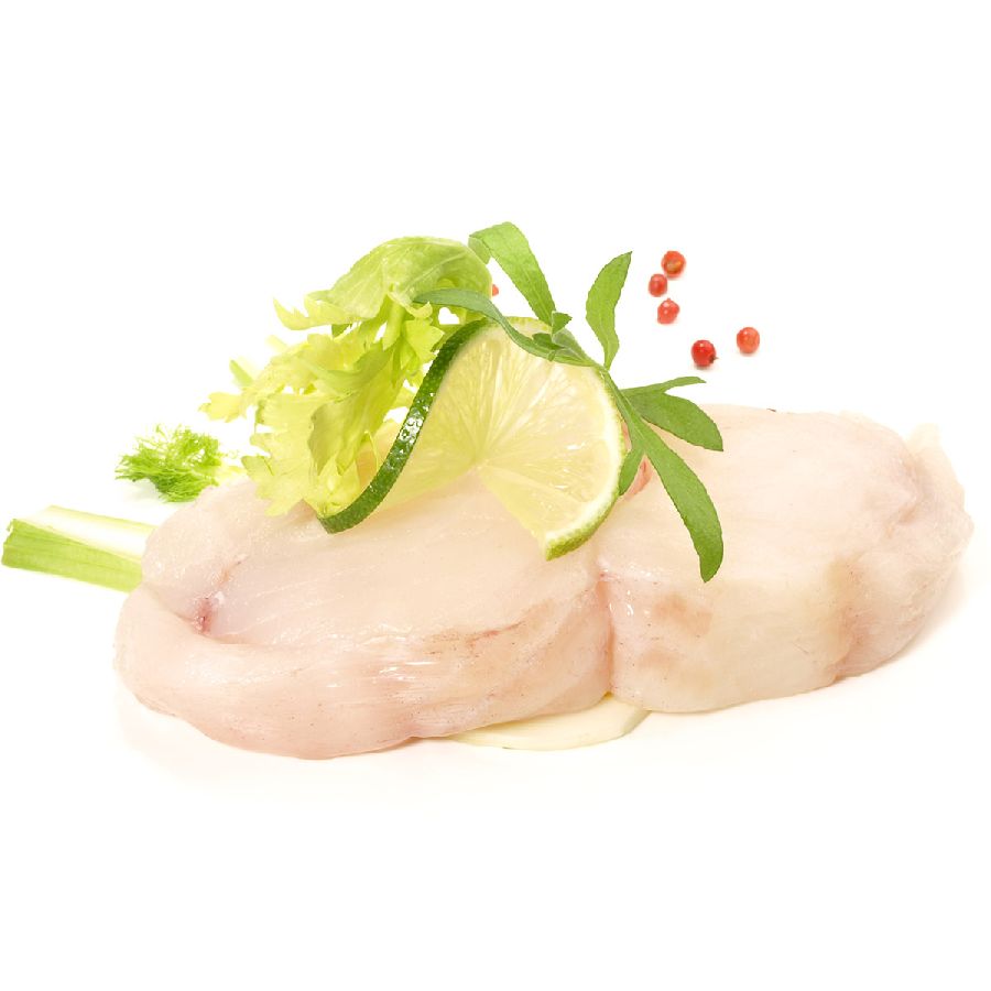 Seeteufelfilet, WILDFANG, gehäutet, Filets, 1kg 1