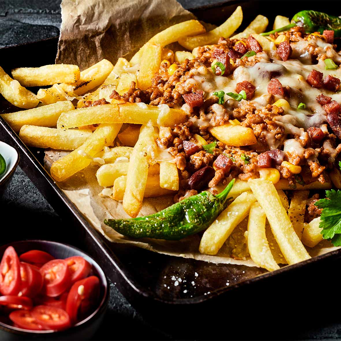 Burger Crumble in Cheesesauce – Rindfleisch in cremiger Käsesauce (2 x 125g)