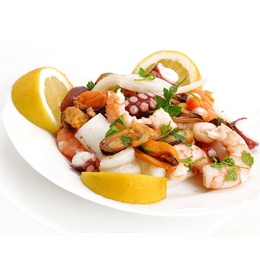 Frutti di Mare, roh - Classic (Tintenfisch, Sepia, Venusmuscheln, Shrimps) 1
