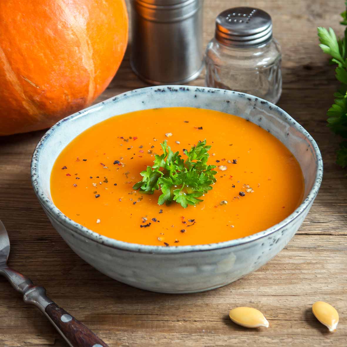 Kürbiscremesuppe