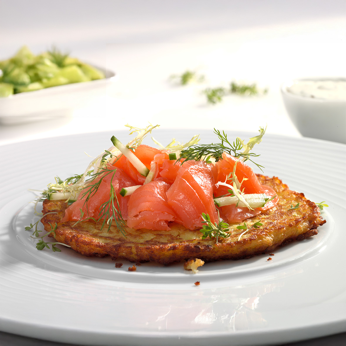 Knusprige Reibekuchen aus Kartoffeln & Zwiebeln (4 x 180g)