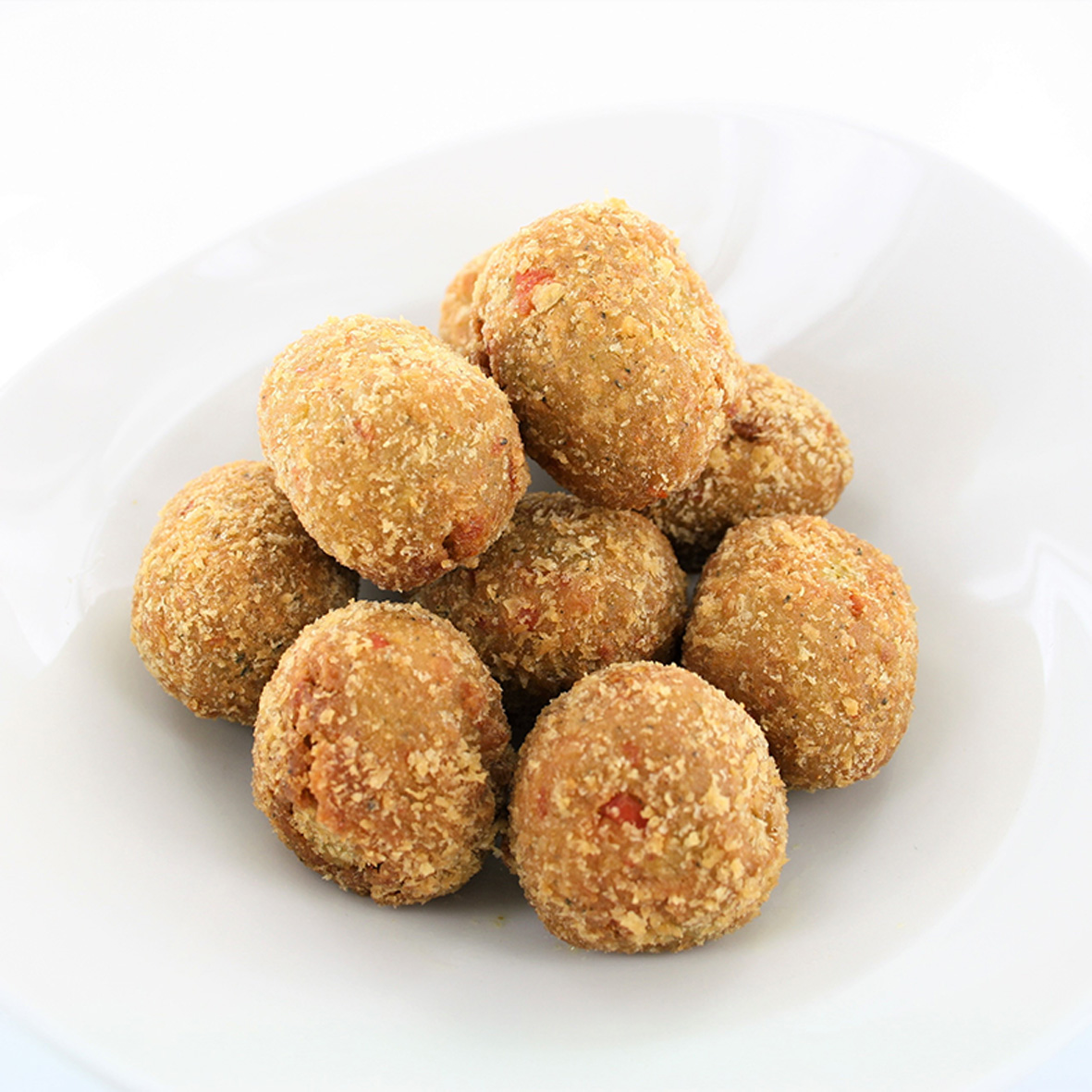 Knusprige Falafelbällchen mit Zucchini & Zwiebeln (1 x 1000g)