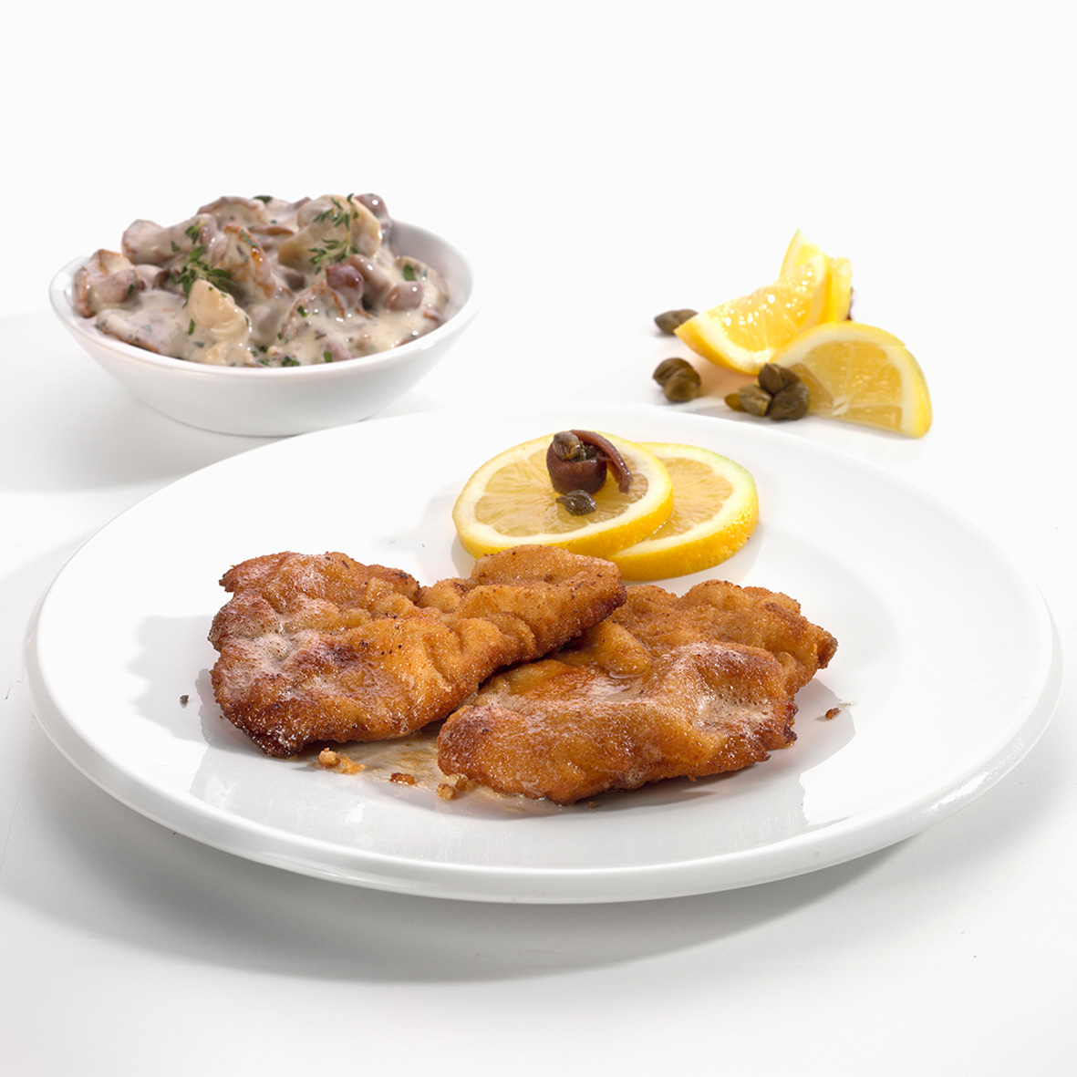 Kalbsschnitzel paniert – zart & goldbraun (2 x 260g)