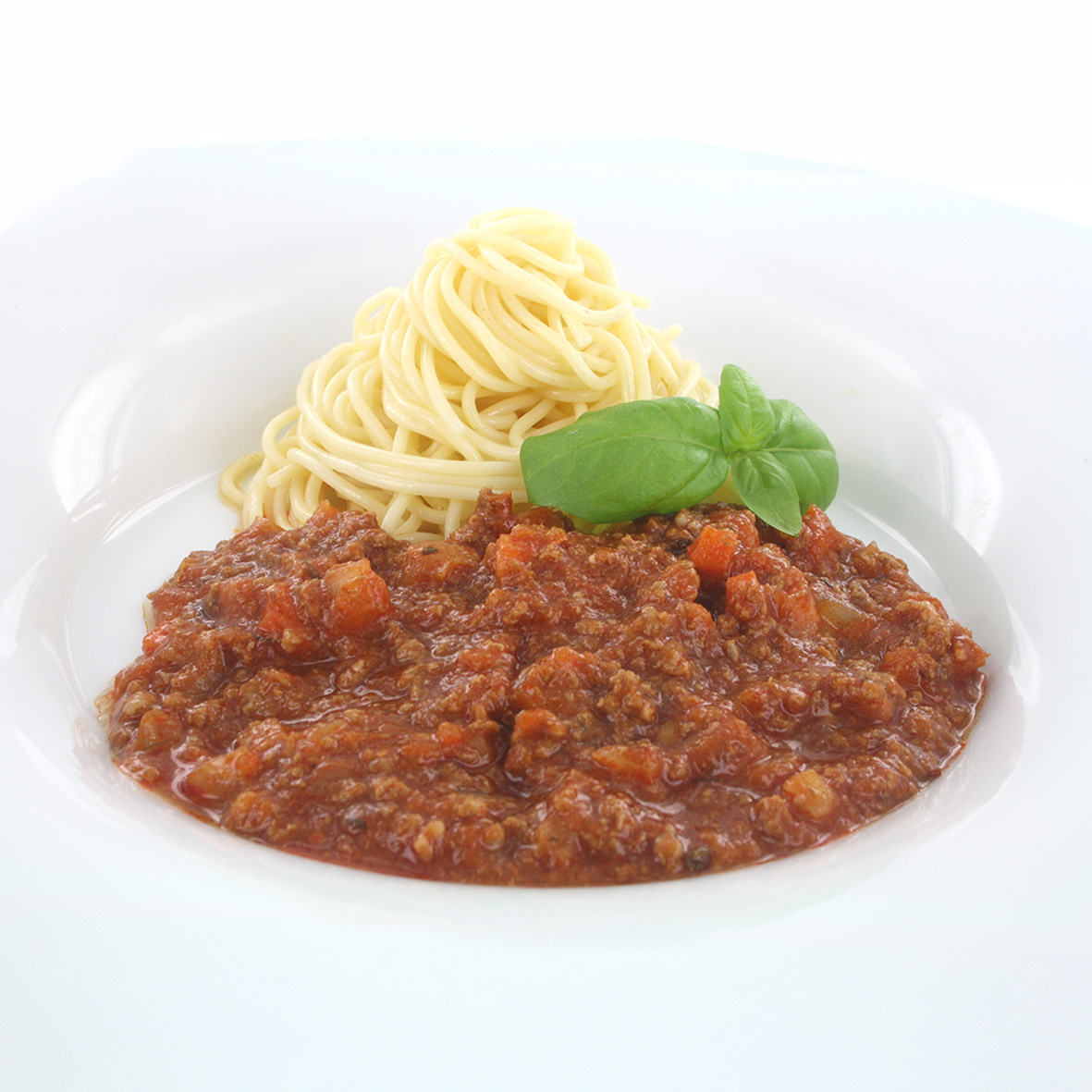 Klassische Bolognese – Rinderhackfleischsauce mit Tomaten & Gemüse (4 x 250g)