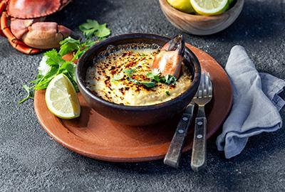 Chinesische Spargelsuppe mit Königskrabbenfleisch Rezept