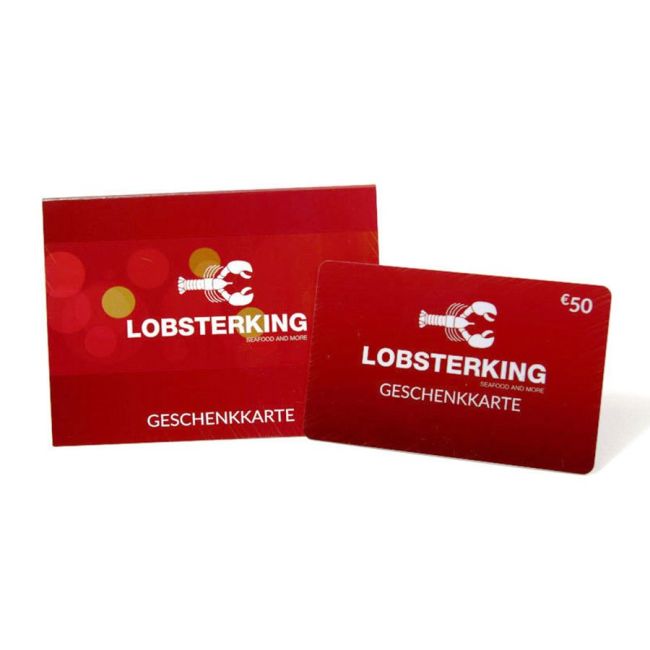 Lobsterking Geschenkkarte 50 €