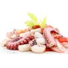 Meeresfrüchte Mix (Frutti di Mare) mit Calamari, Garnelen und Surimi, blanchiert, IQF