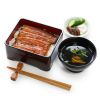 Unagi Filet vom Japanischen Aal, Unagi Scheiben für Sushi, gebraten, mariniert, tiefgefroren