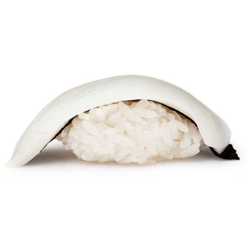 Ika Sushi Sepia Scheiben, roh, ohne Haut, tiefgefroren, WILDFANG, vakuumiert 160g