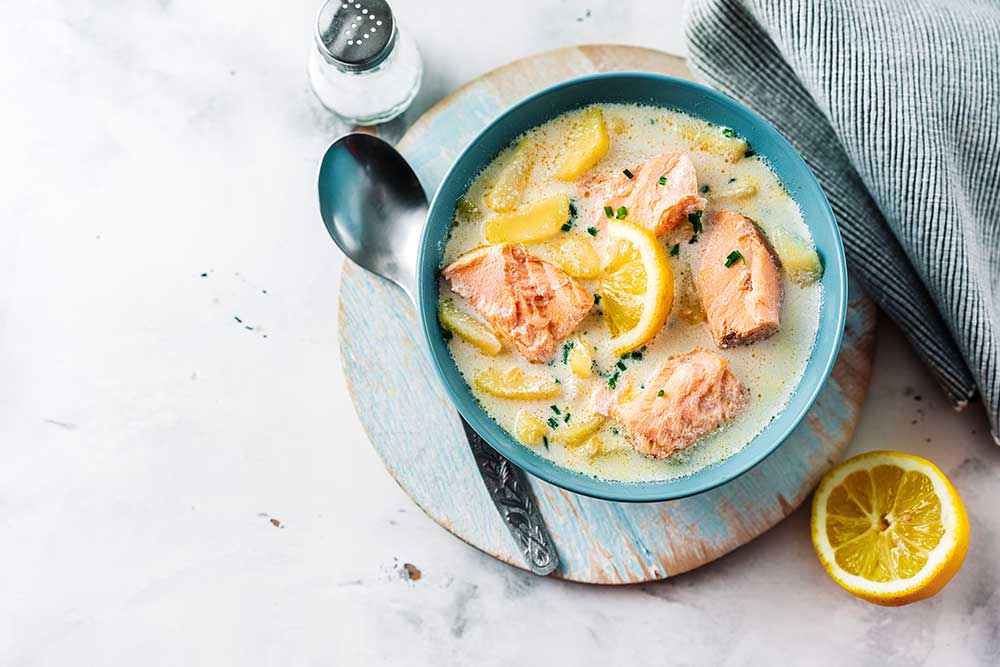 Lachs Zubereitung im Topf