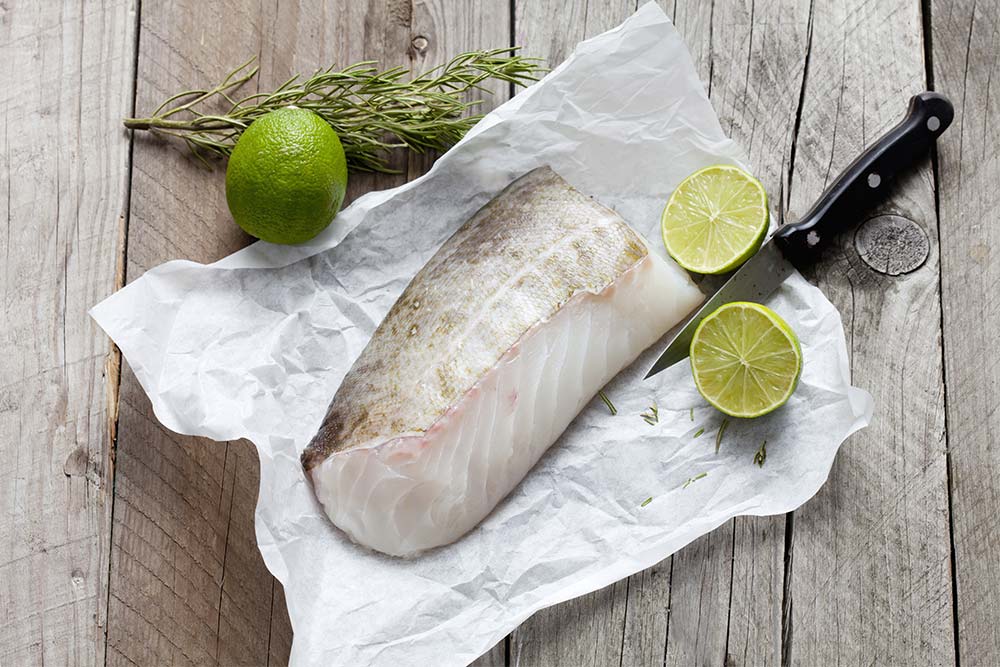 Fischfilet mit Limetten