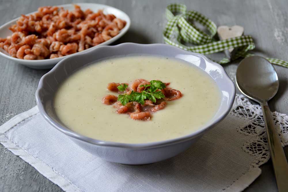 Nordseekrabben Suppe