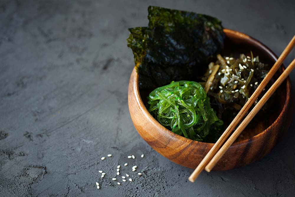 Seetang und Goma Wakeme, Cucka Wakame Seealgen-Salat