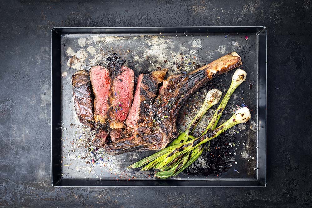 Tomahawksteak im Ofen Zubereitung