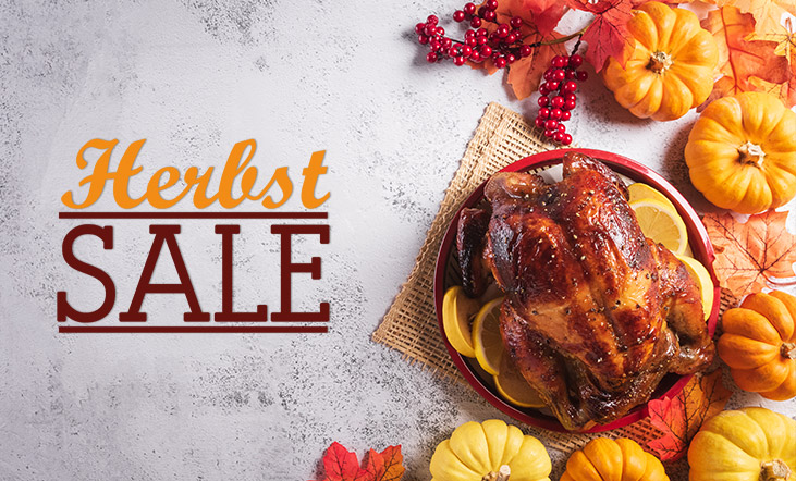 Herbst Sale 12% Rabatt