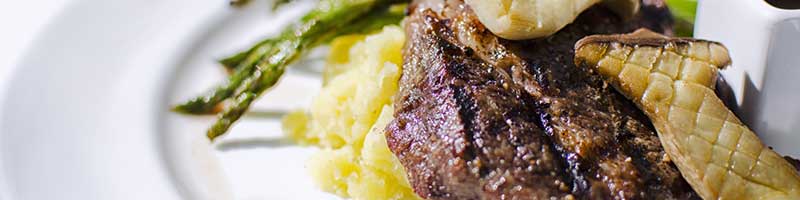 Rumpsteak mit Pilzrahm